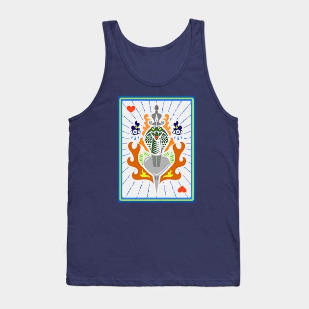 Snake King Tank Top by machmigo